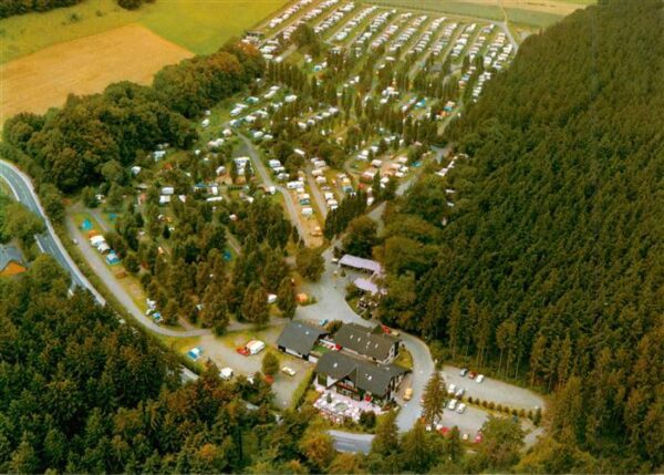 Bad Harzburg Wolfstein Camping und Freizeitzentrum Fliegeraufnahme