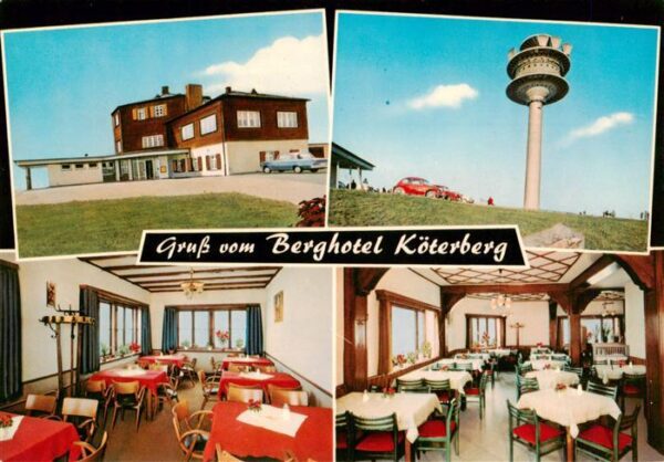 Koeterberg Luegde Weserbergland Berghotel Gaststaette Koeterberg Gastraeume Funk