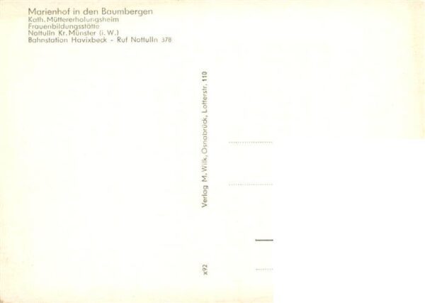 Nottuln Marienhof in den Baumbergen – Bild 2