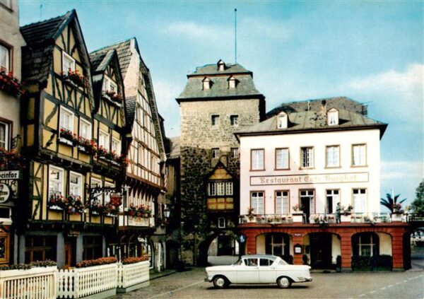 Linz Rhein Burgplatz Restaurant
