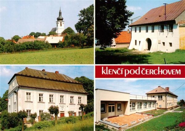 Klenci pod Cerchovem CZ okres Domazlice Mestecko ud Domazlic zname vyrobou tradi