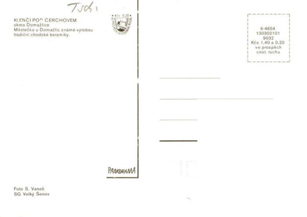 Klenci pod Cerchovem CZ okres Domazlice Mestecko ud Domazlic zname vyrobou tradi – Bild 2