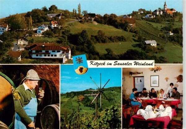 Kitzeck Sausal Panorama Weinprobe Windrad Gaststube Gasthaus Heber