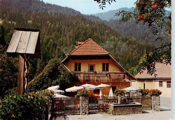 Loiblpass Karawanken AT Gasthaus Deutscher Peter