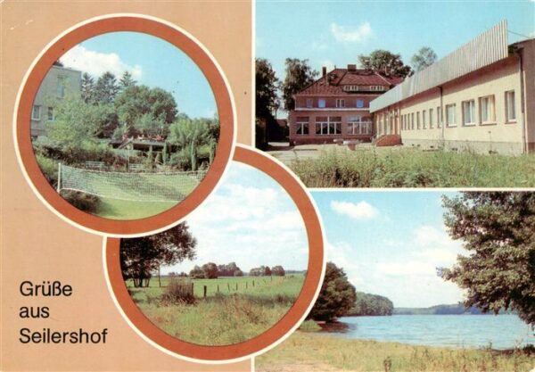 Seilershof Gransee Erholungsheim der Dt Post Erich Dolling Landschaft FDGB Erhol