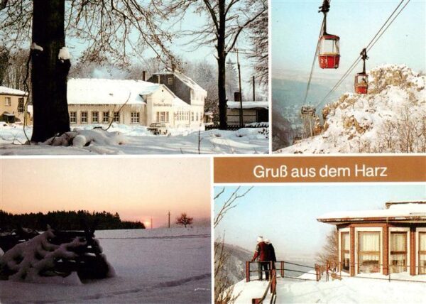 Auerberg Harz Forsthaus Auerberg Personenschwebebahn Friedrichsbrunn Hexentanzpl