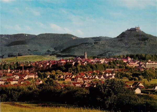 Hechingen mit Burg Hohenzollern