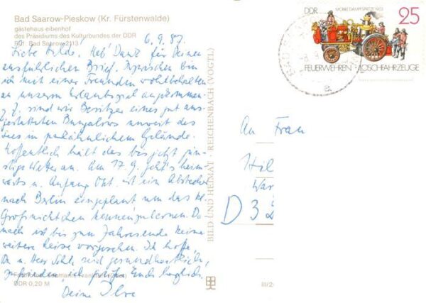 Pieskow Bad Saarow Gaestehaus Eibenhof Gastraum Seepartie Park – Bild 2
