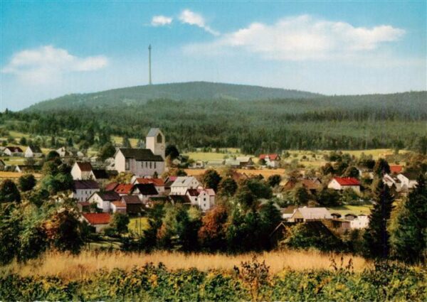 Neubau Fichtelberg mit Ochsenkopf und Asenturm