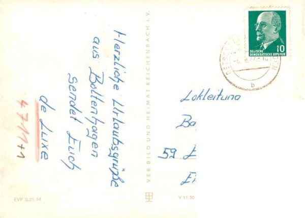 Boltenhagen Ostseebad FDGB Erholungsheim Fritz Reuter FDGB Urlauberdorf Kurpark – Bild 2