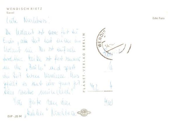 Wendisch Rietz Kanal – Bild 2