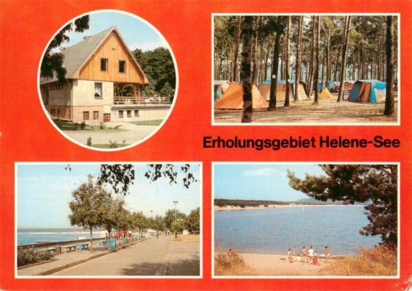 Lossow HOG Forsthaus Zeltplatz Strandpromenade Helene See