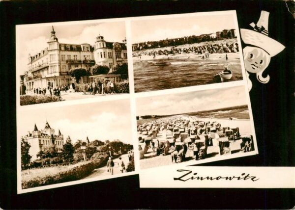 Zinnowitz Ostseebad Hotel Strand Promenade