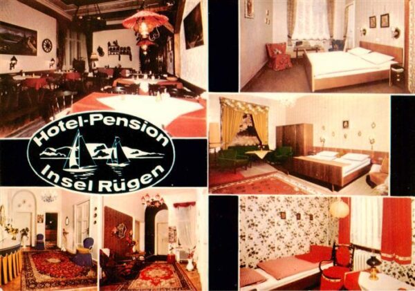 Berlin Hotel Pension Insel Ruegen Restaurant Fremdenzimmer