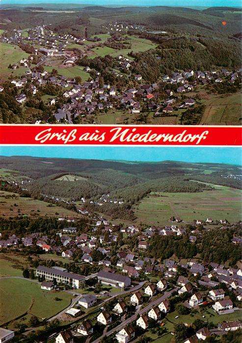 Niederndorf Westfalen Fliegeraufnahmen