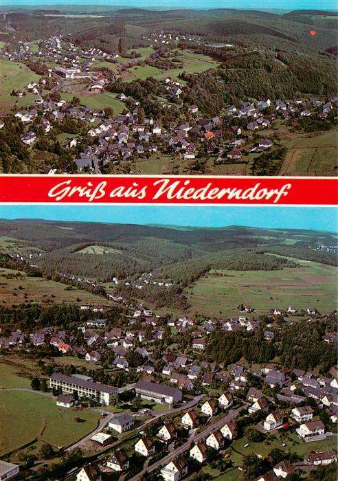 Niederndorf Westfalen Fliegeraufnahmen