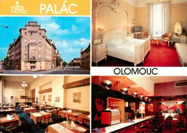 Olomouc Olmuetz CZ Interhotel Palac Restaurant Fremdenzimmer