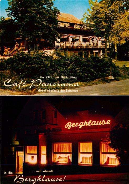 Braunlage Café Panorama Bergklause