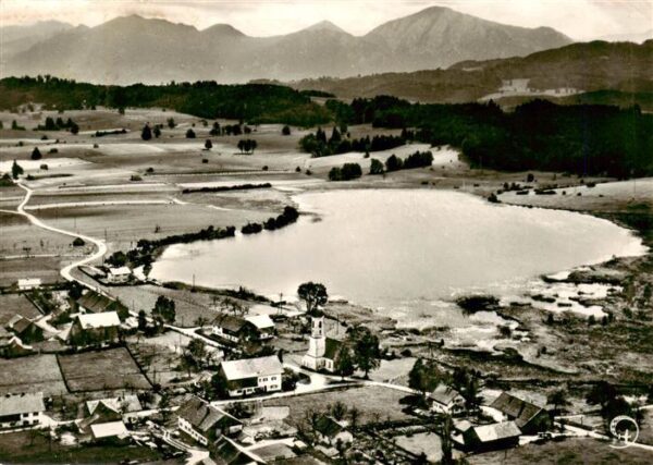 Froschhausen Staffelsee Fliegeraufnahme