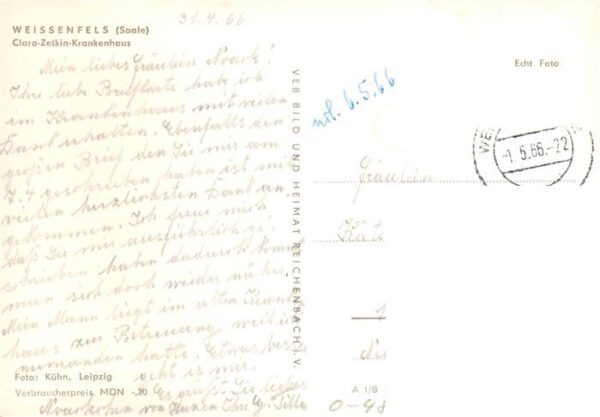 Weissenfels Saale Clara-Zetkin-Krankenhaus – Bild 2