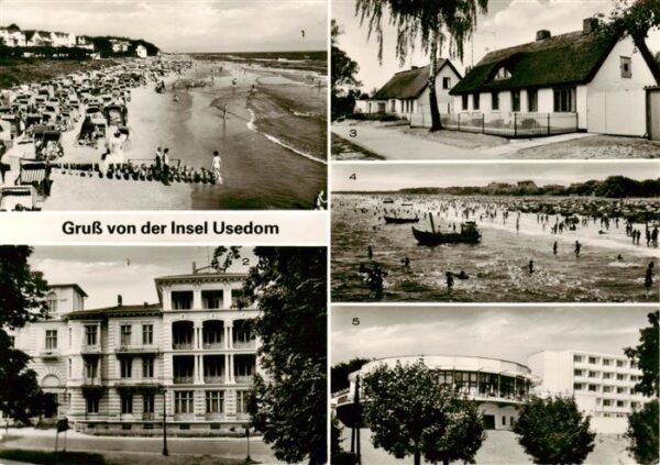 Insel Usedom Bansin Heringsdorf Zempin Ahlbeck Ostseebaeder