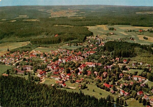 Koenigsfeld Schwarzwald Fliegeraufnahme