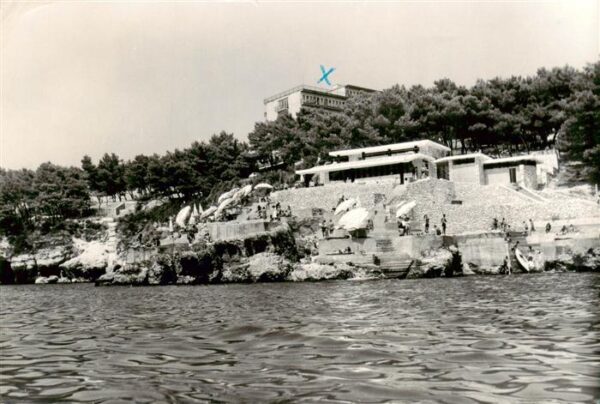 Ulcinj Montenegro Plaza hotela Galeb