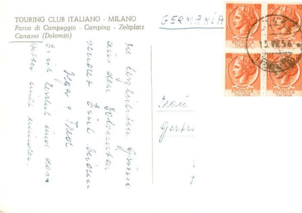 Canazei Trento IT Touring Club Italiano Parco di Campeggio – Bild 2