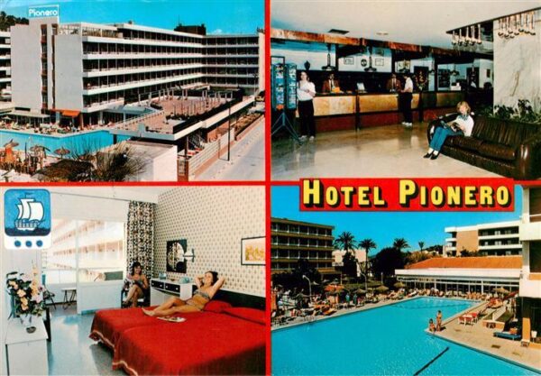 Santa Ponsa Mallorca ES Hotel Pionero Rezeption Appartement Schwimmbad