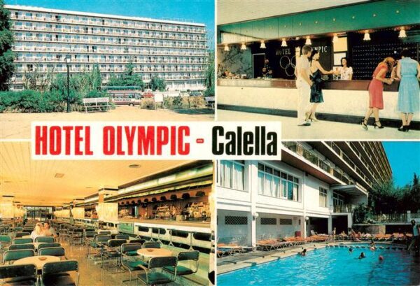Calella de la Costa Calella de Mar ES Hotel Olympic Rezeption Speisesaal Schwimm
