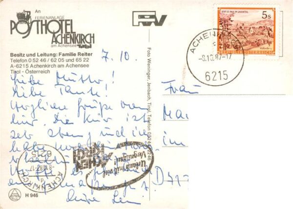 Achenkirch Tirol AT Posthotel – Bild 2