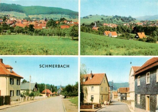 Schmerbach Emsetal Panorama Ruhlaer Strasse Theo Neubauer Strasse