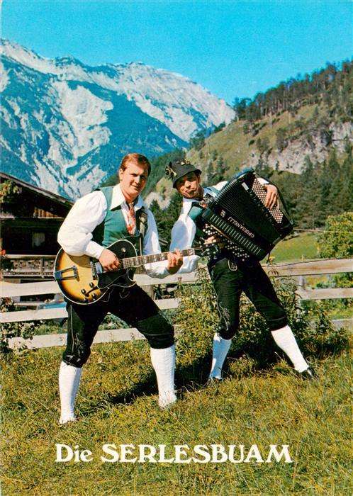 Rum Tirol Die Serlesbuam Musiker