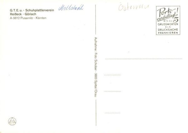 Pusarnitz GTE Schuhplattlerverein Reisseck Goeriach – Bild 2