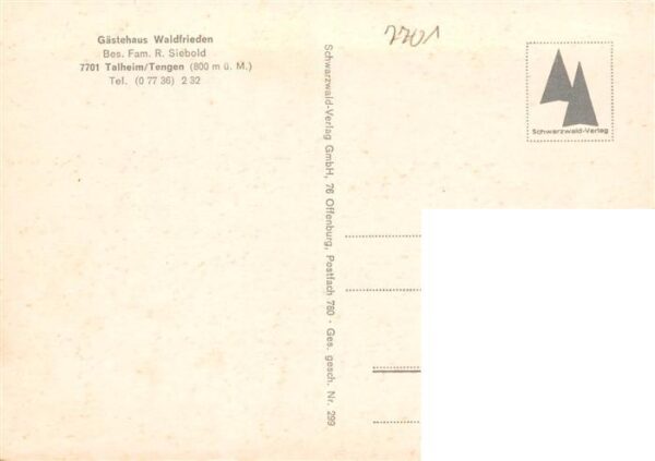 Tengen Gaestehaus Waldfrieden – Bild 2