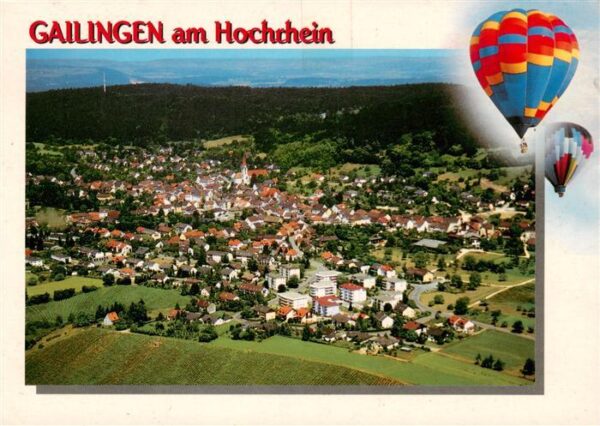 Gailingen Singen BW Fliegeraufnahme