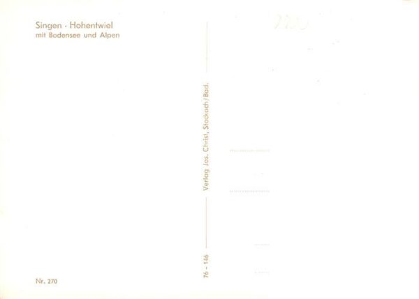 Singen Hohentwiel mit Bodensee und Alpen – Bild 2