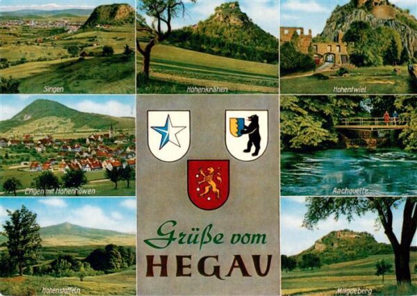 Singen Hohentwiel Hohenkraehen Engen Aachquelle Hohenstoffeln Maegdeberg