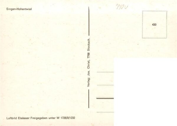 Singen Hohentwiel Fliegeraufnahme – Bild 2