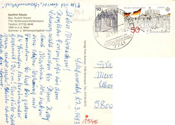 Weissenbach Schoenwald Gasthof Roessle – Bild 2
