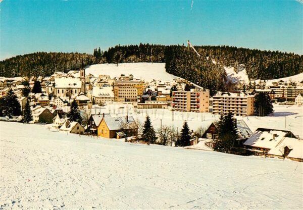 Schoenwald Schwarzwald Panorama Heilklimatischer Kurort und Wintersportplatz