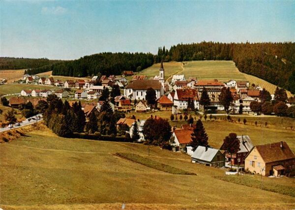 Schoenwald Schwarzwald Gesamtansicht Heilklimatischer Kurort und Wintersportplat