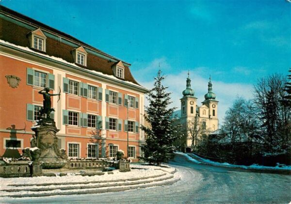 Donaueschingen Dianabrunnen Schlosskirche