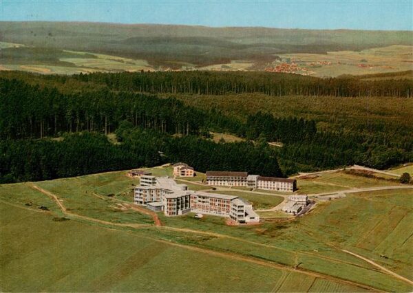 Donaueschingen Sanatorium Sonnhalde Fliegeraufnahme