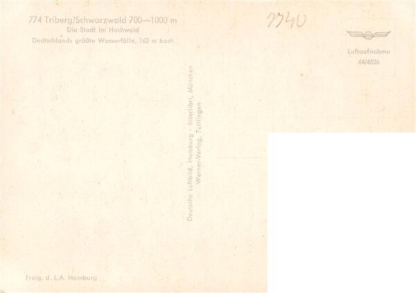 Triberg Fliegeraufnahme – Bild 2