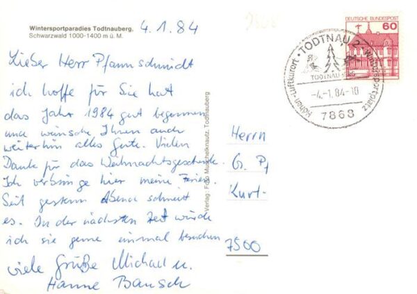 Todtnauberg Fliegeraufnahme – Bild 2