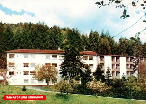 Nordrach Sanatorium Lehmann