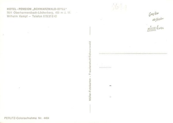 Loecherberg Ibach Hotel Pension Schwarzwald Idyll – Bild 2