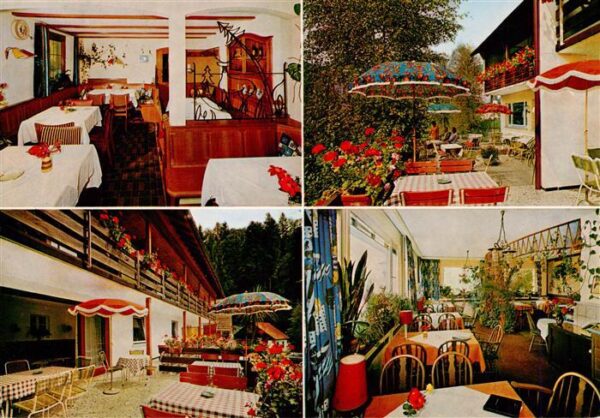 Loecherberg Ibach Hotel Pension Schwarzwald Idyll Gastraeume Terrasse
