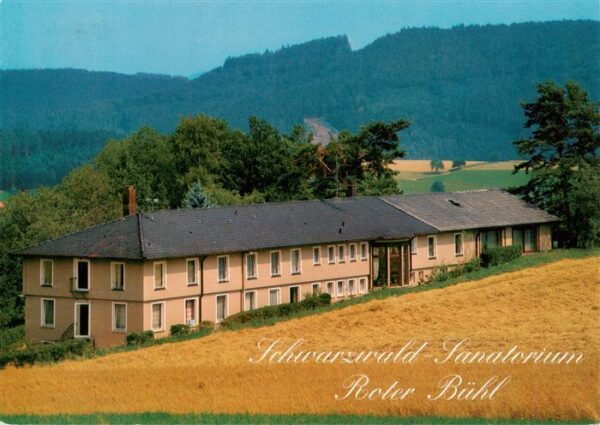 Muehlenbach Wolfach Kinzigtal Baden Schwarzwaldsanatorium Roter Buehl